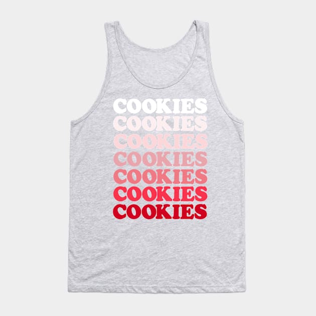 COOKIES retro gradient Tank Top by KellyMadeThat